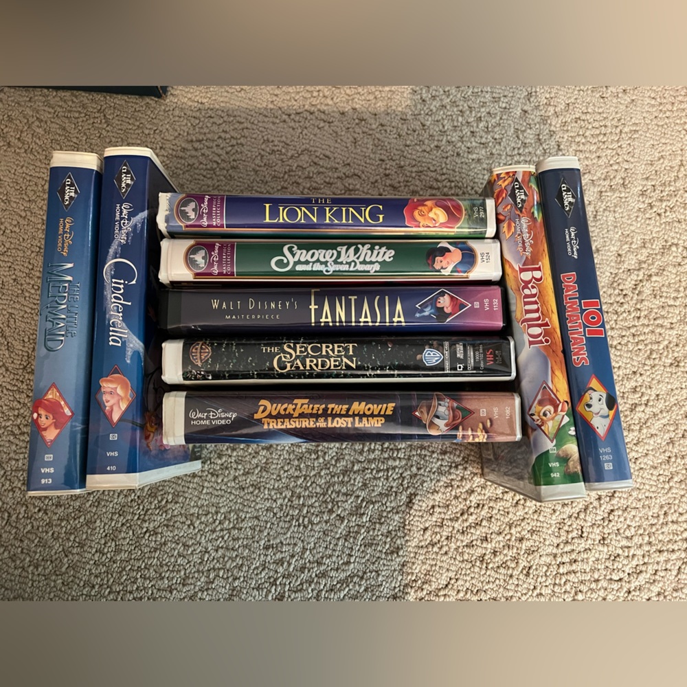 Disney The Classics, Black Diamond, VHS tapes